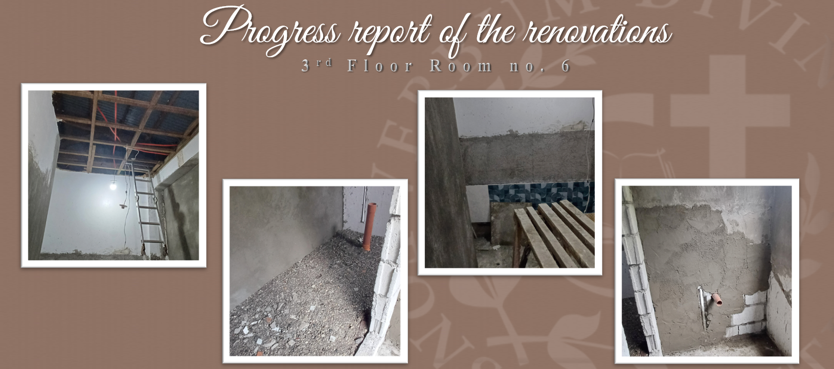 Progress report on the Renovations (3rd Floor Room no. 6)